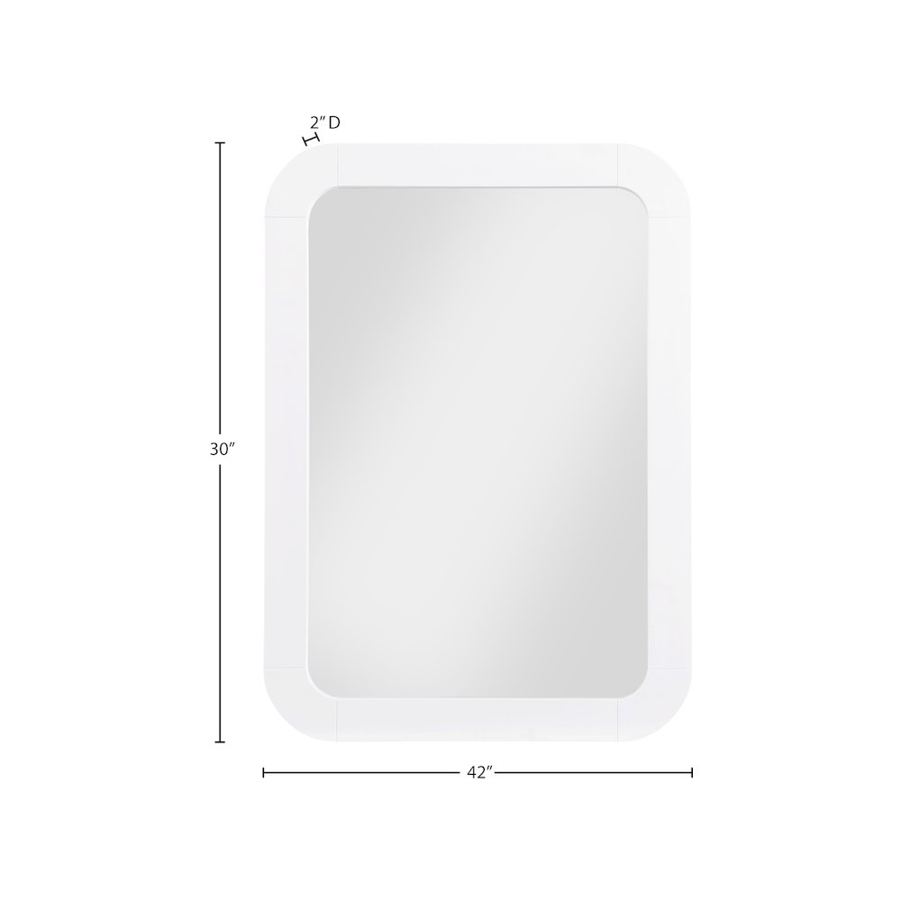 Artisto White Mirror