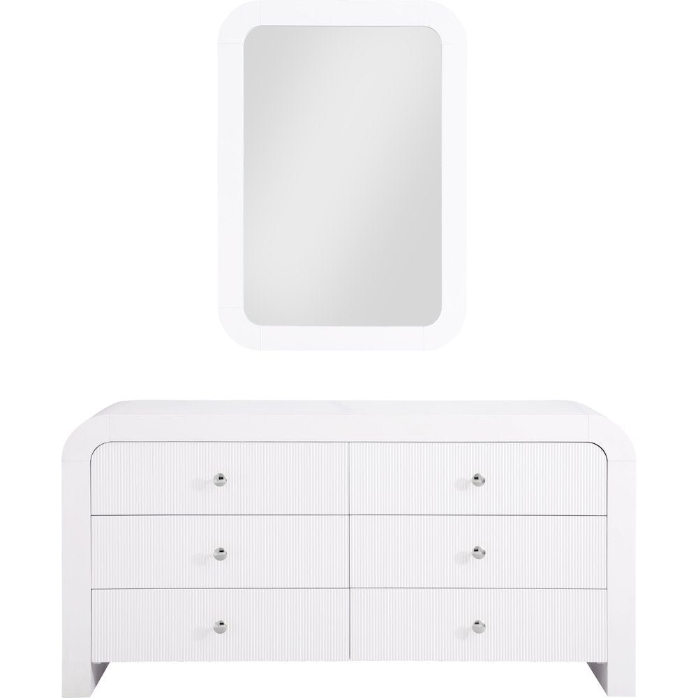 Artisto White Mirror