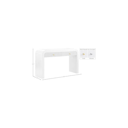 Artisto White Console Table