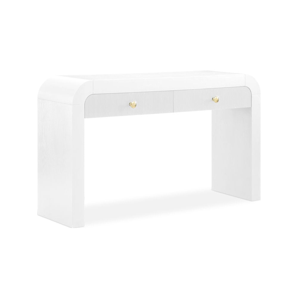 Artisto White Console Table