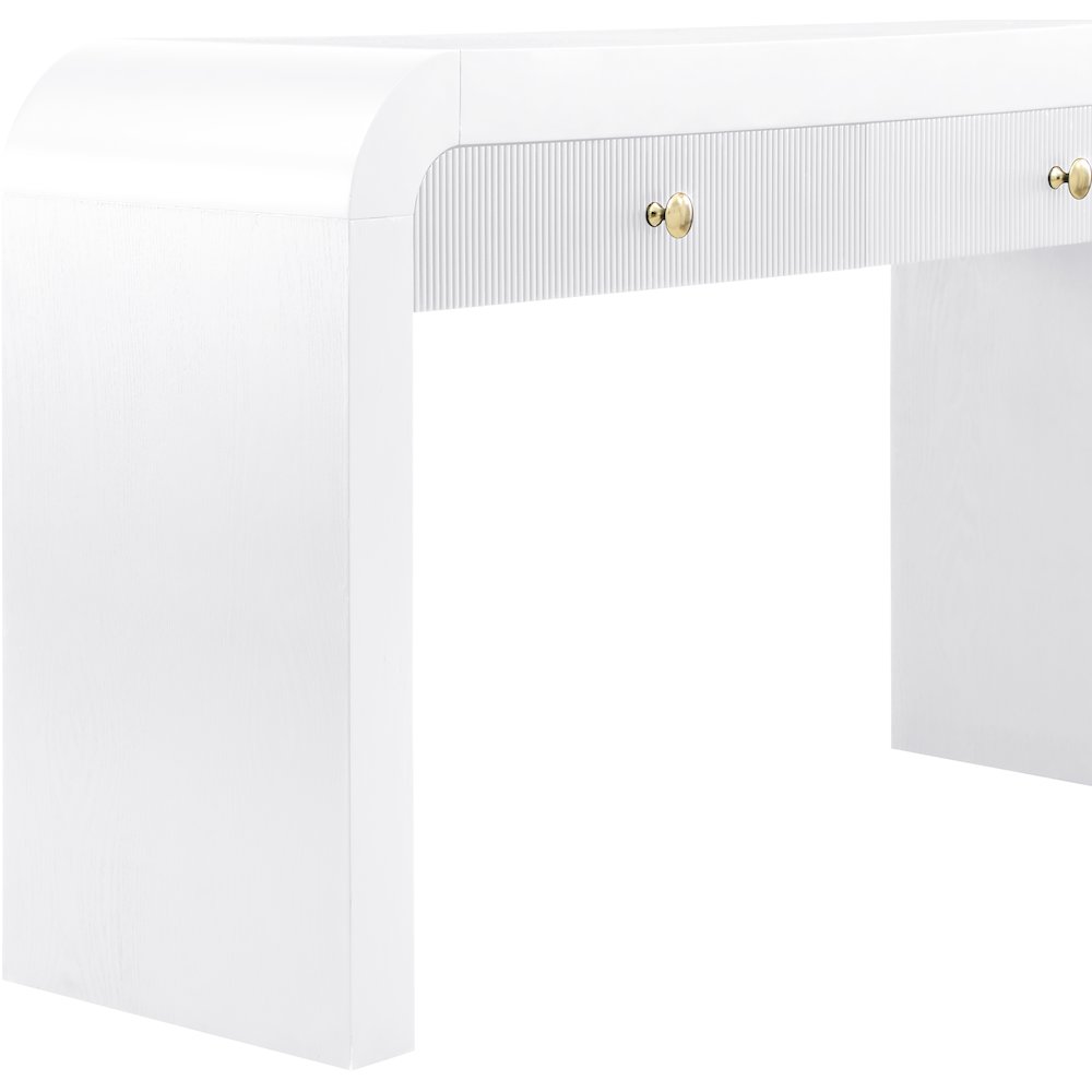 Artisto White Console Table