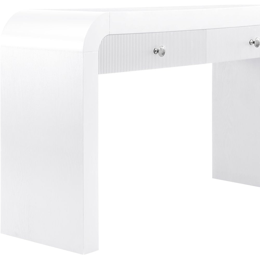 Artisto White Console Table