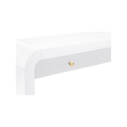 Artisto White Console Table