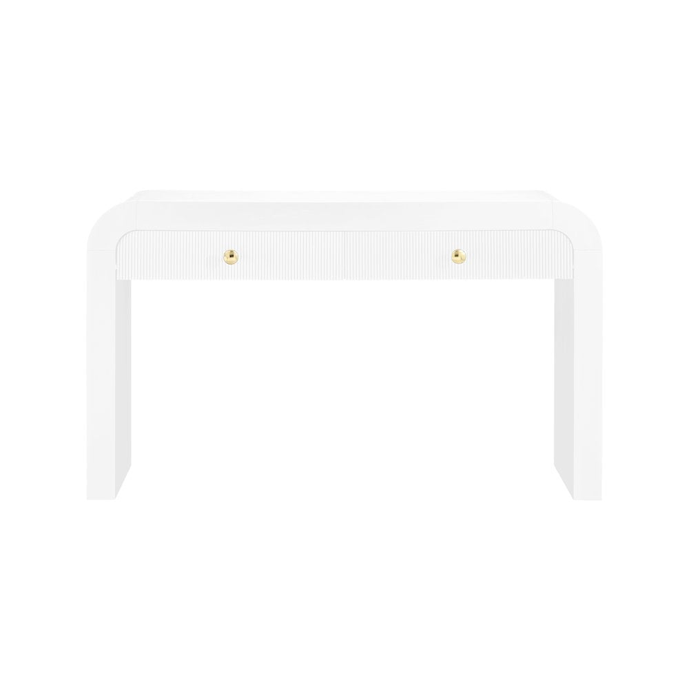 Artisto White Console Table