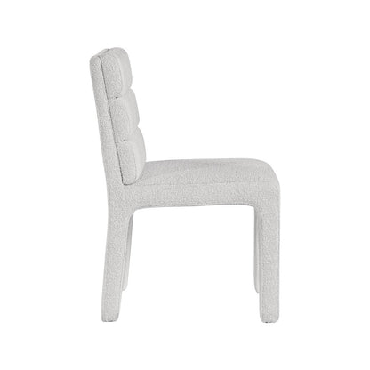 Kai Cream Boucle Fabric Dining Chair, Set of 2