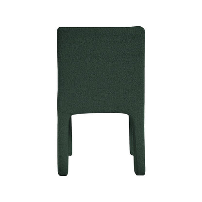 Kai Green Boucle Fabric Dining Chair, Set of 2