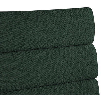 Kai Green Boucle Fabric Dining Chair, Set of 2