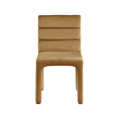 Kai Saddle Velvet Dining Chair, Set of 2