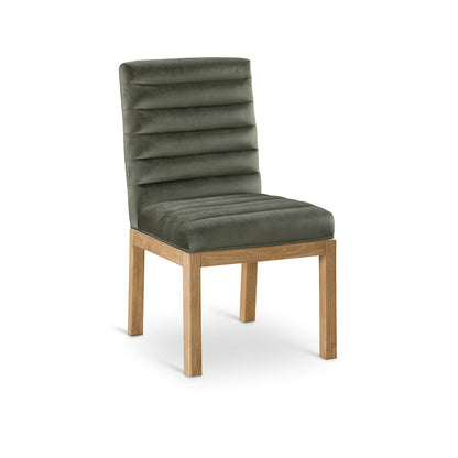 Evelyn Green Velvet Dining Chair