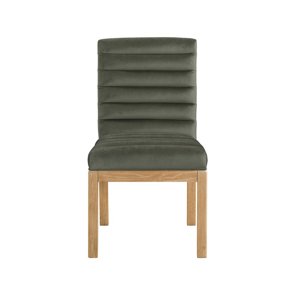 Evelyn Green Velvet Dining Chair