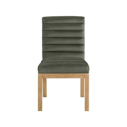 Evelyn Green Velvet Dining Chair