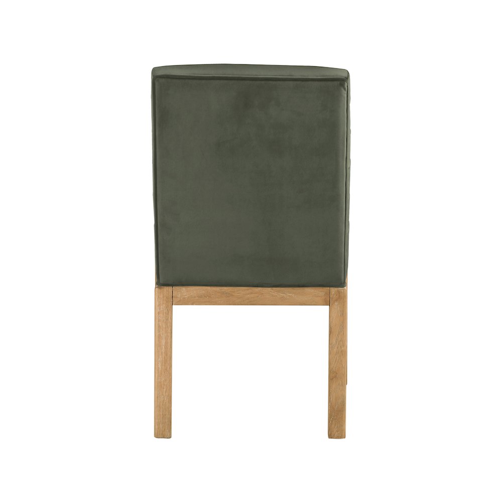 Evelyn Green Velvet Dining Chair