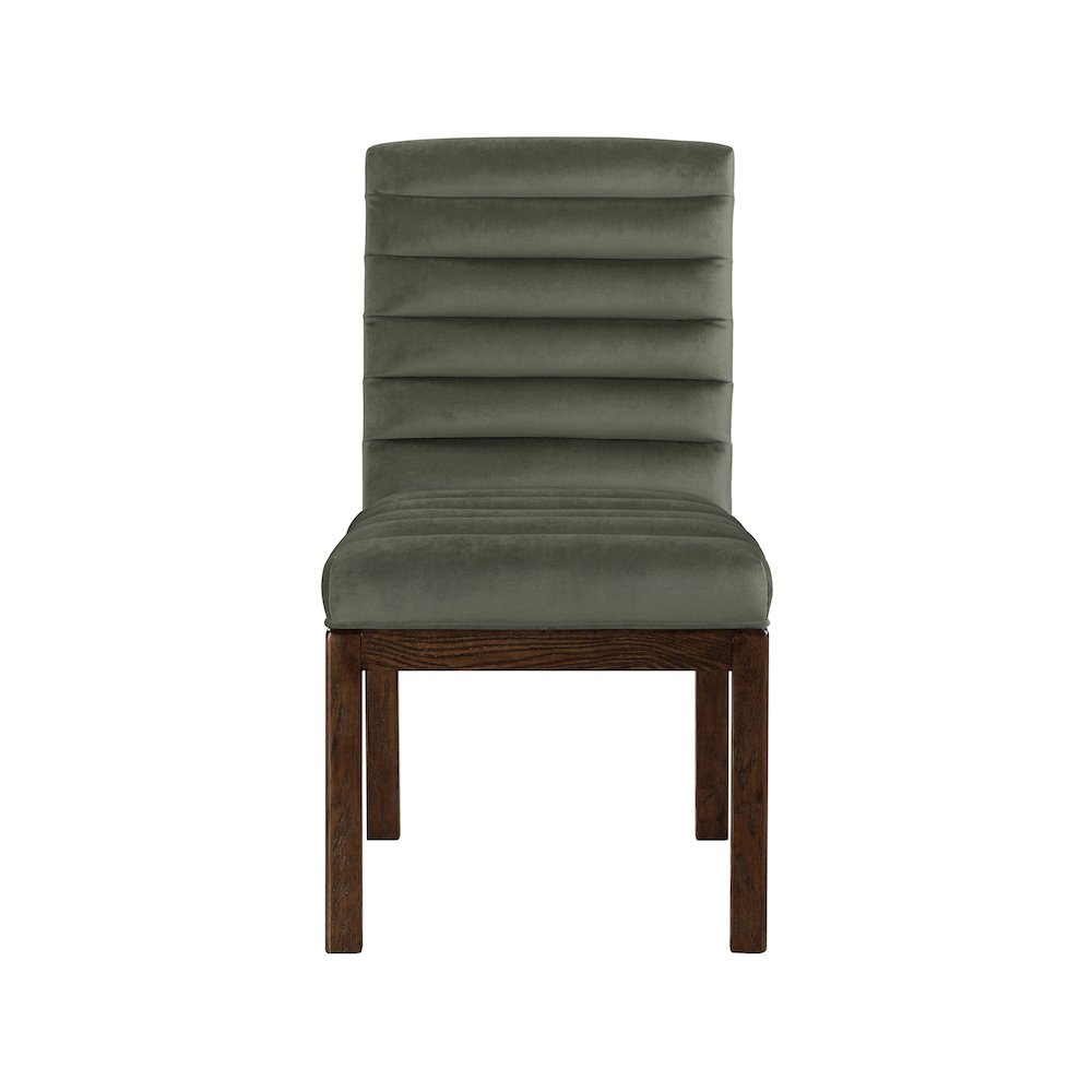 Evelyn Green Velvet Dining Chair