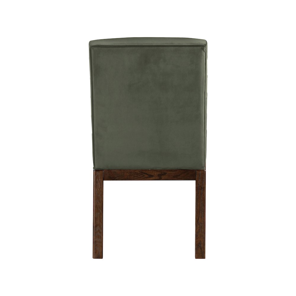 Evelyn Green Velvet Dining Chair