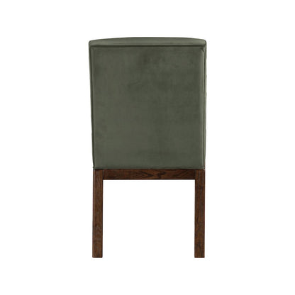 Evelyn Green Velvet Dining Chair