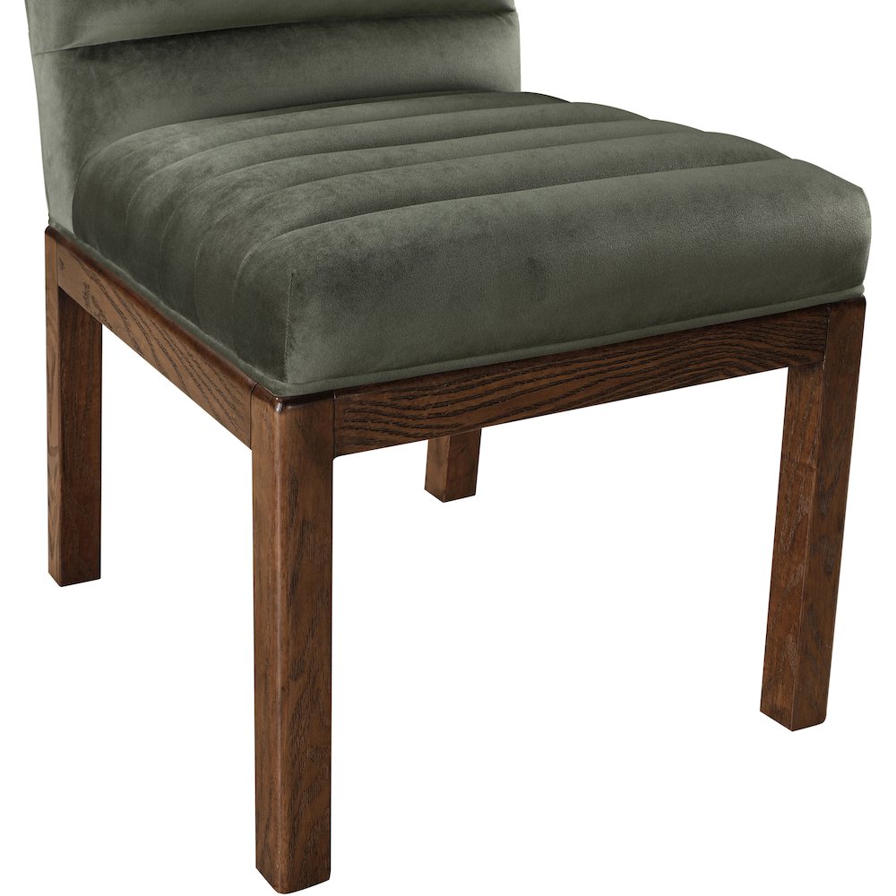 Evelyn Green Velvet Dining Chair