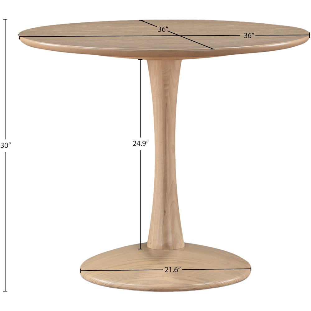 Holly Natural Oak Dining Table