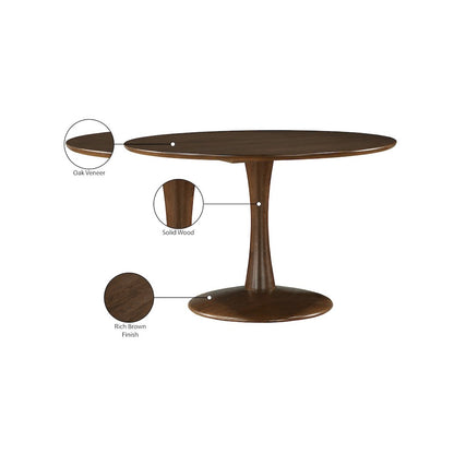 Tulip Brown Dining Table