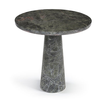 Fontelina 30" Green Genuine Marble Bistro Dining Table