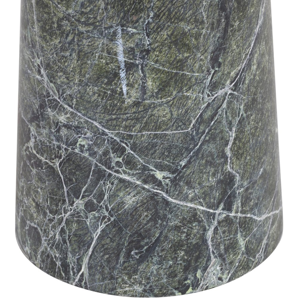Fontelina 30" Green Genuine Marble Bistro Dining Table