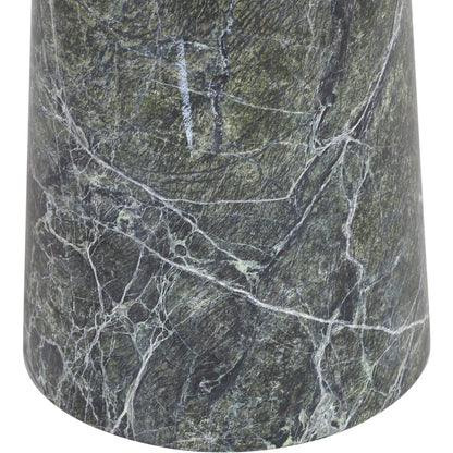 Fontelina 30" Green Genuine Marble Bistro Dining Table