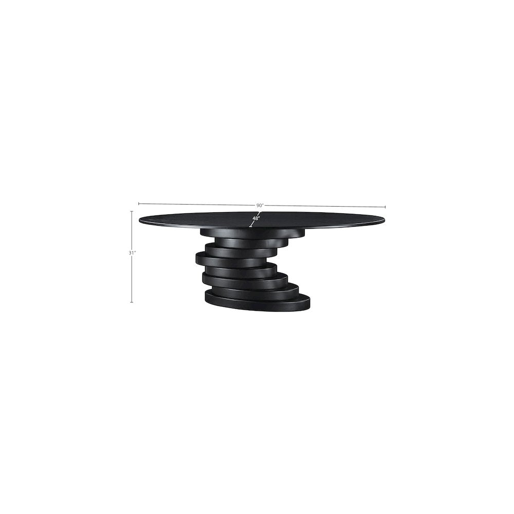 Moriah Black Dining Table