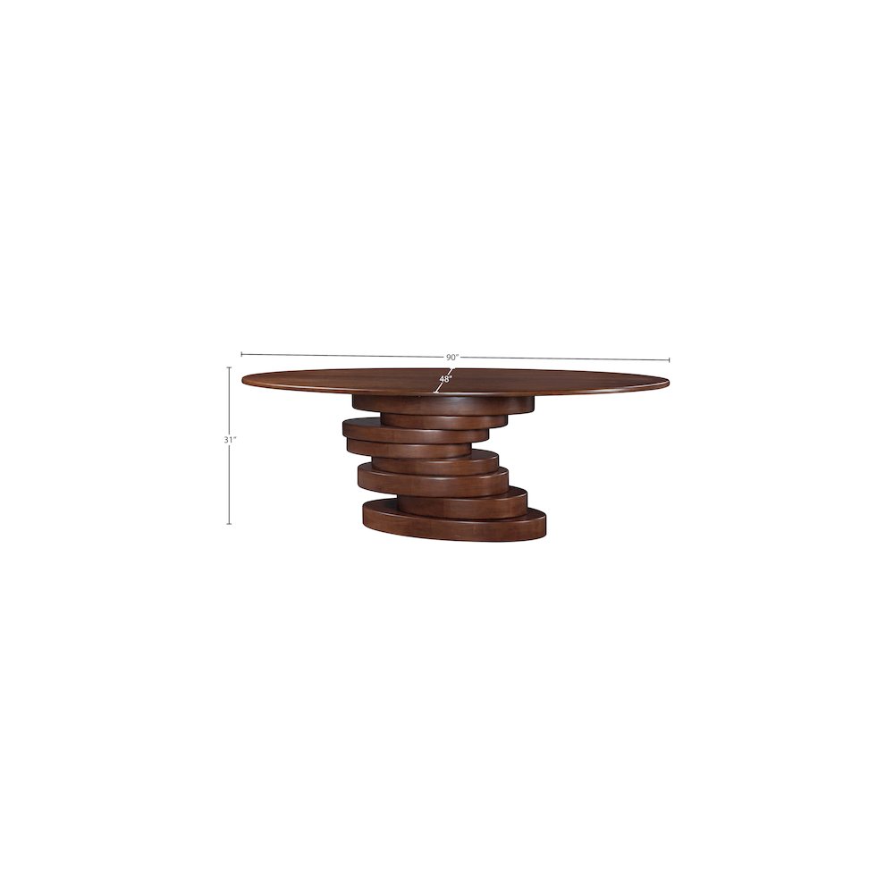 Moriah Brown Dining Table
