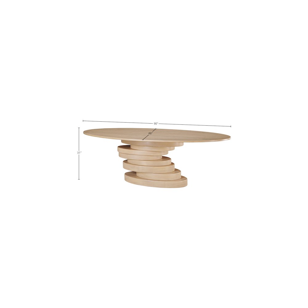 Moriah Oak Dining Table