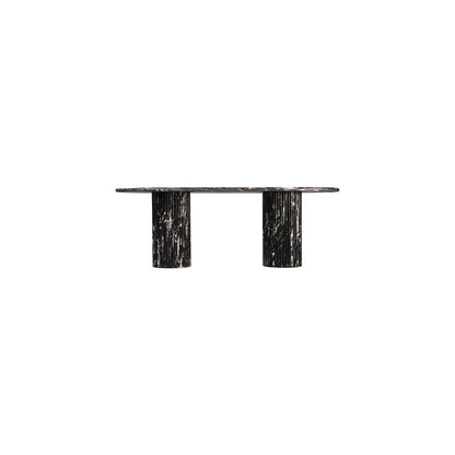 Messina Black Marble Dining Table