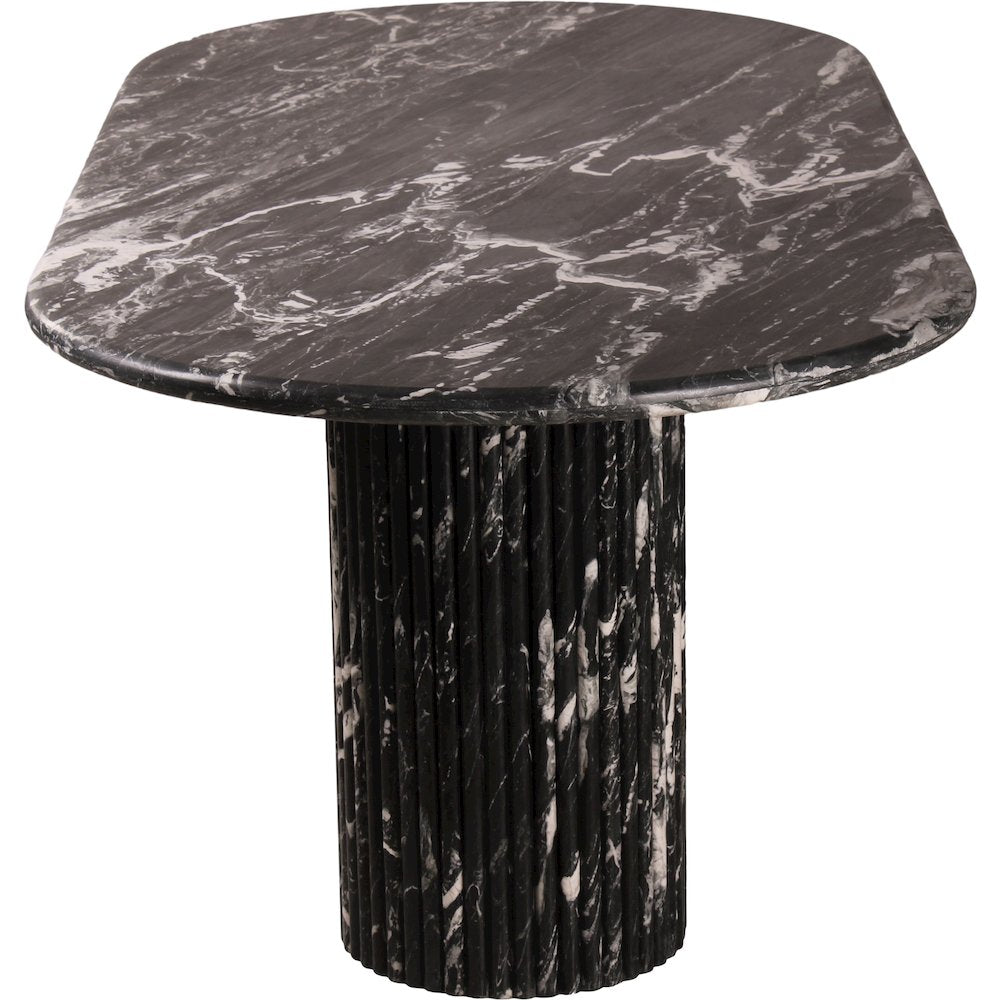 Messina Black Marble Dining Table