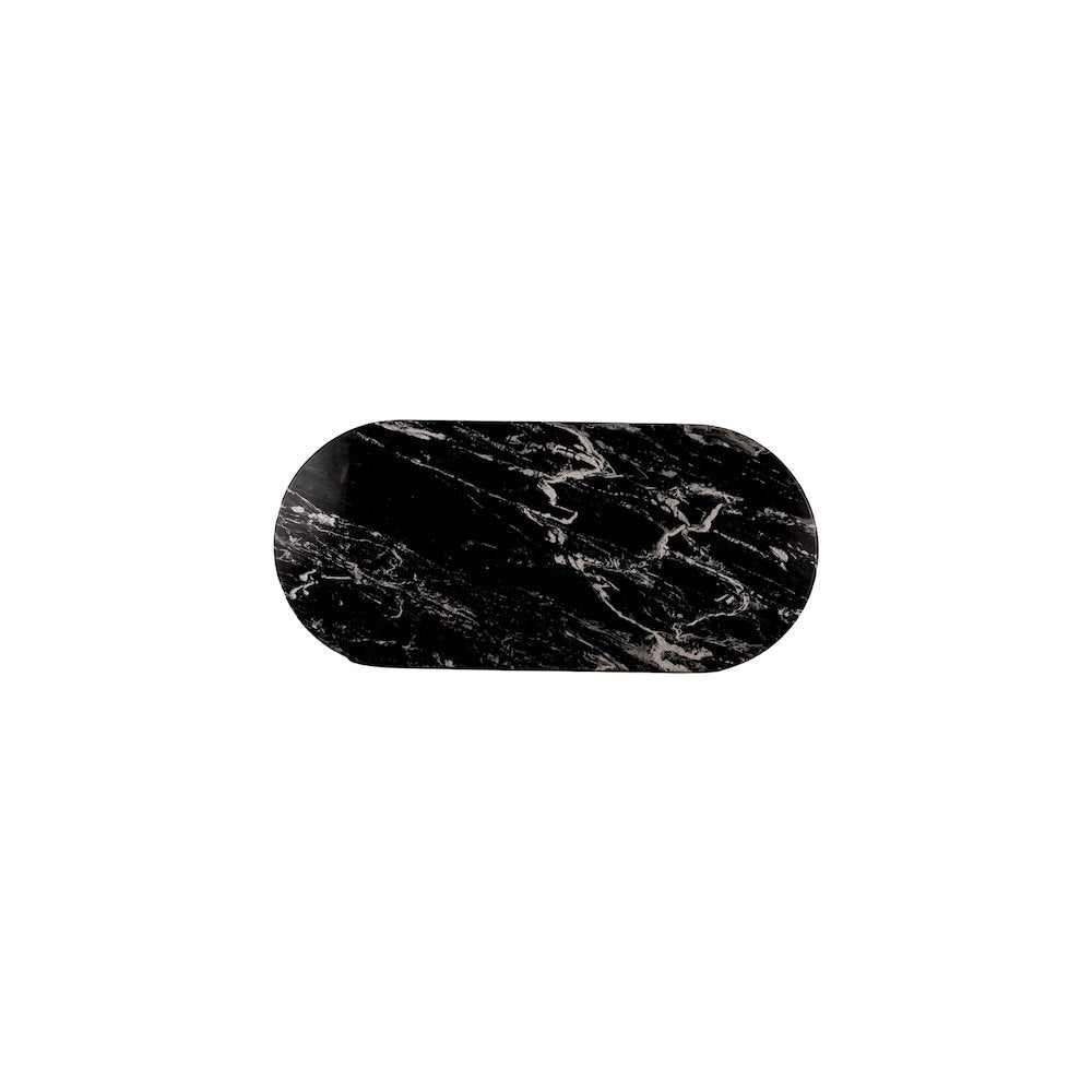 Messina Black Marble Dining Table