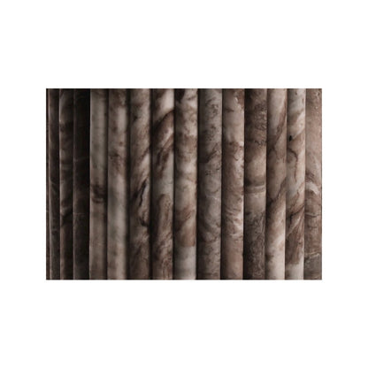 Messina Brown Marble Dining Table