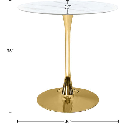 Holly Gold Counter Height Table