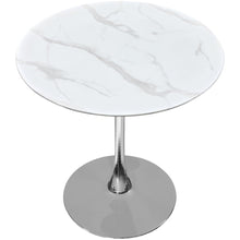 Holly Chrome Counter Height Table