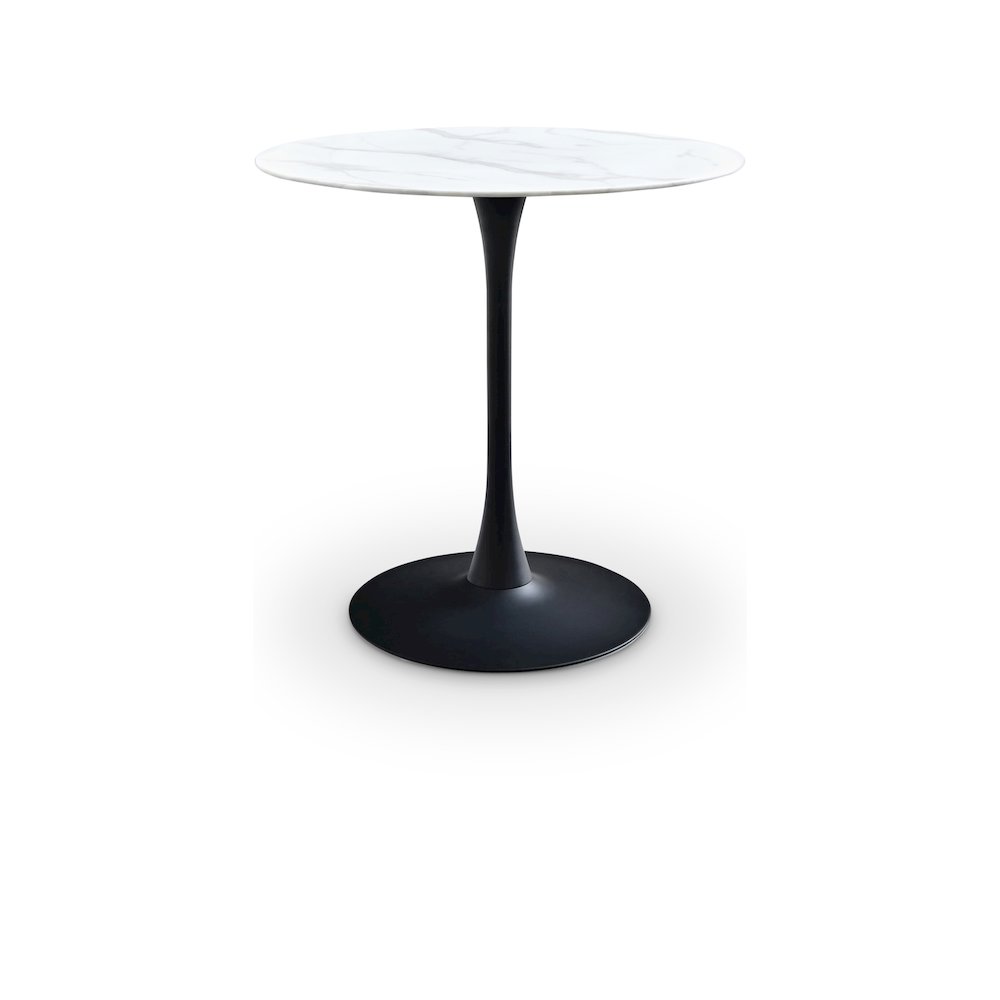Holly Matte Black Counter Height Table