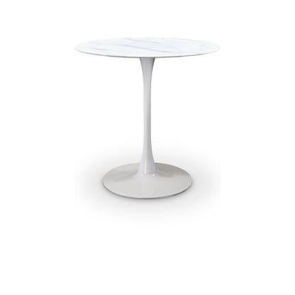 Tulip White Counter Height Table