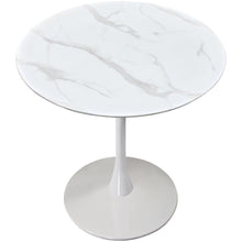 Tulip White Counter Height Table