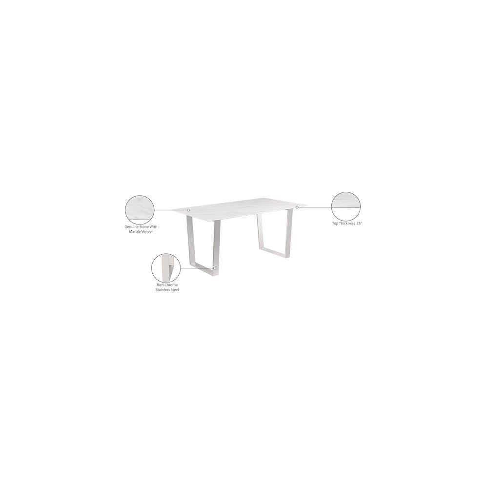 Carlton White Dining Table