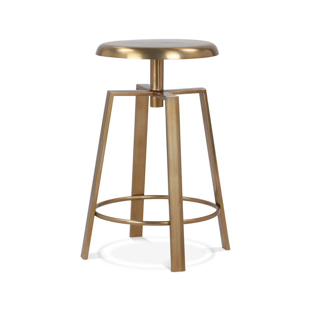 Lang Gold Iron Counter/Bar Stool