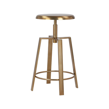 Lang Gold Iron Counter/Bar Stool