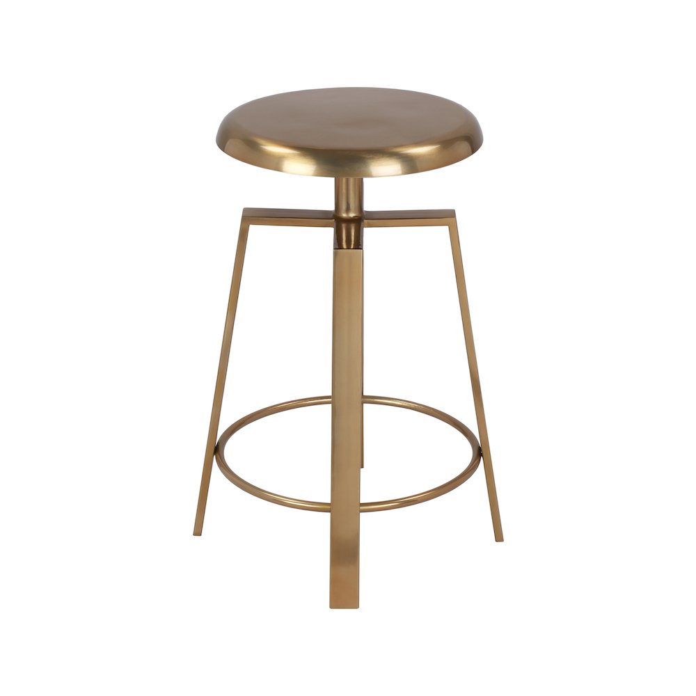 Lang Gold Iron Counter/Bar Stool
