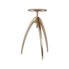 Clara Gold Aluminum Counter/Bar Stool