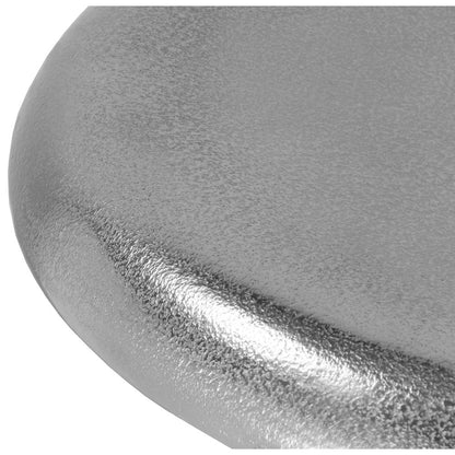 Clara Silver Aluminum Counter/Bar Stool