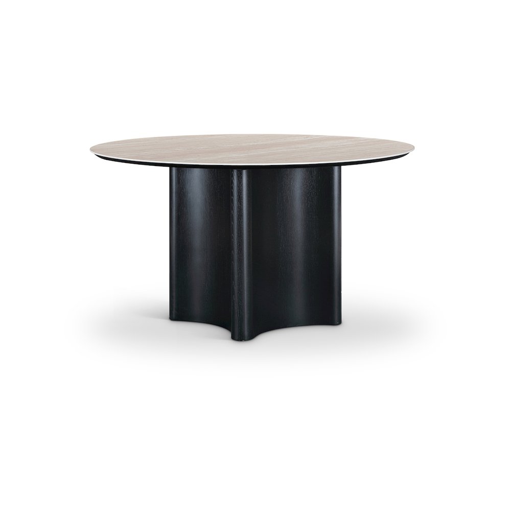 Corvina Black Oak Veneer Dining Table