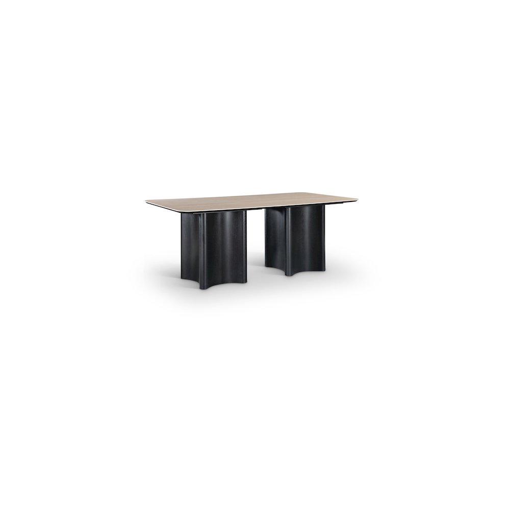 Corvina Black Oak Veneer Dining Table