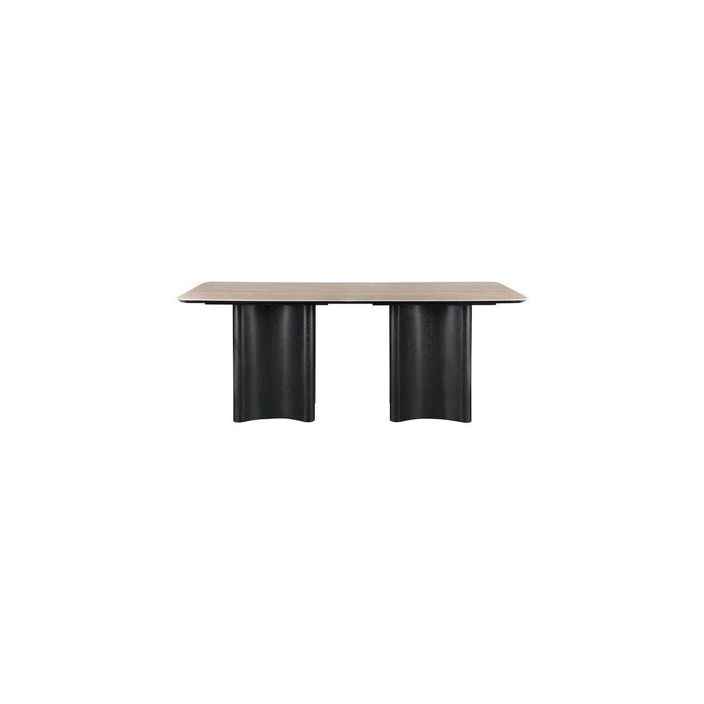 Corvina Black Oak Veneer Dining Table