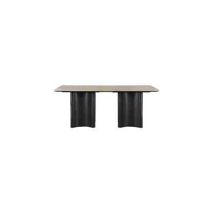 Corvina Black Oak Veneer Dining Table