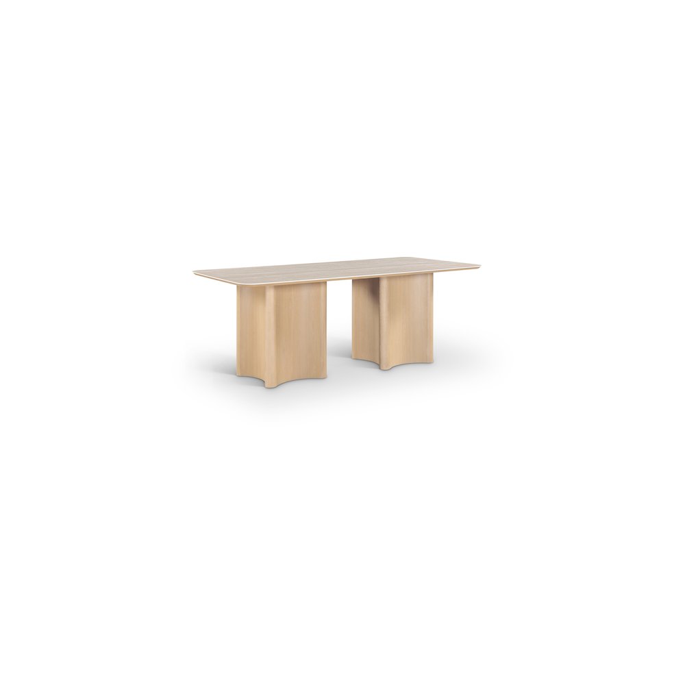Corvina Natural Oak Veneer Dining Table