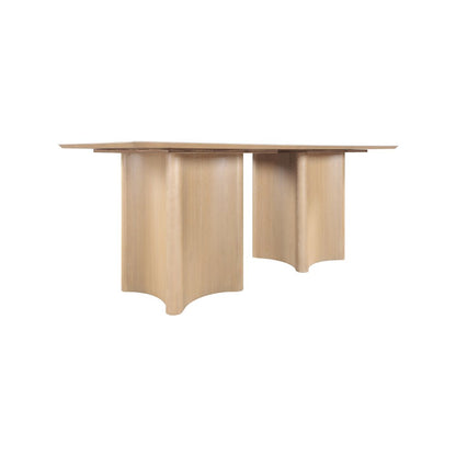 Corvina Natural Oak Veneer Dining Table