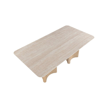 Corvina Natural Oak Veneer Dining Table